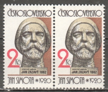 2564 pár - vodorovně ** - 1982